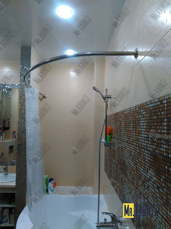 Карниз для ванны Royal Bath NORWAY 180х120 Усиленный 25 мм MrKARNIZ фото 14