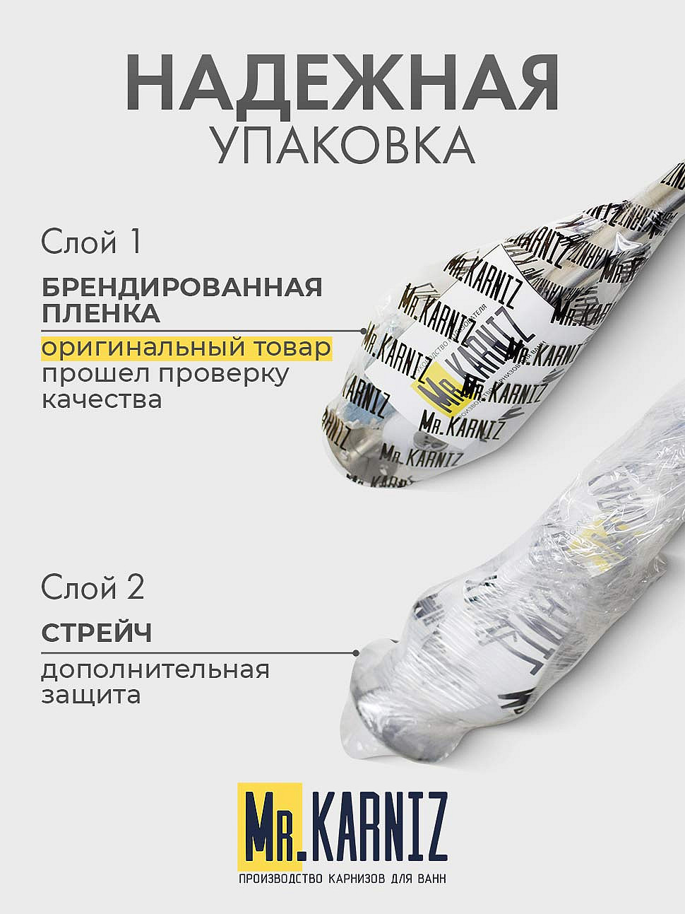 Карниз для ванны Cersanit Joanna 140х90 Усиленный 25 мм MrKARNIZ фото 6