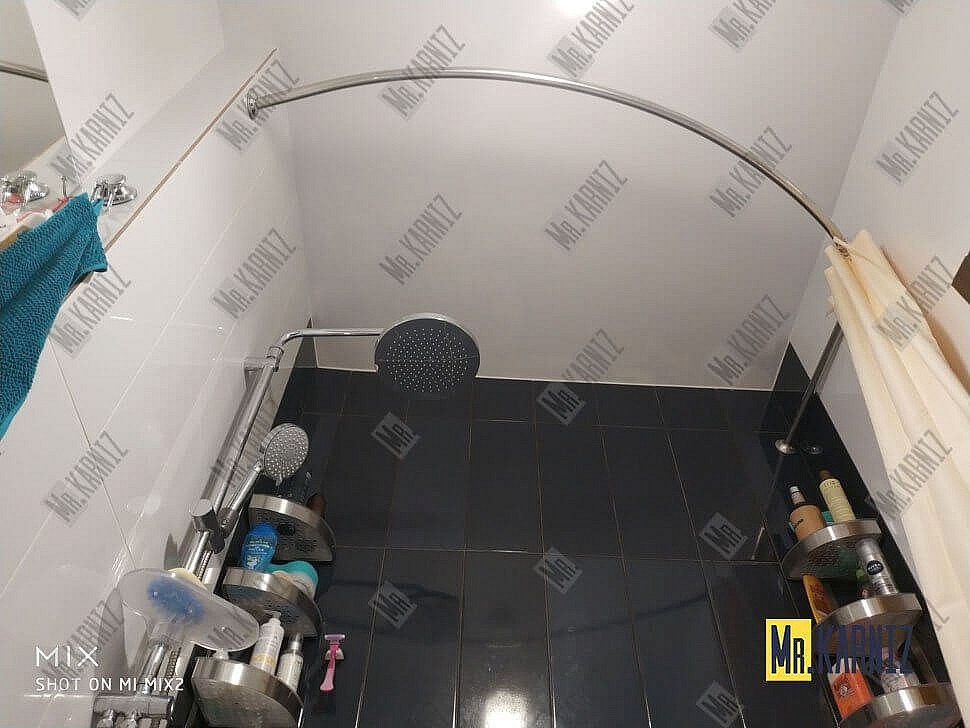 Карниз для ванны 1 MarKa Diana 170х105 Усиленный 25 мм MrKARNIZ фото 16