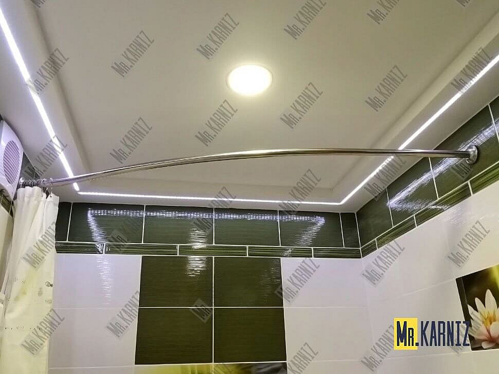 Карниз для ванны Alex Baitler Orta Передний борт 170х92 Усиленный 25 мм MrKARNIZ фото 6